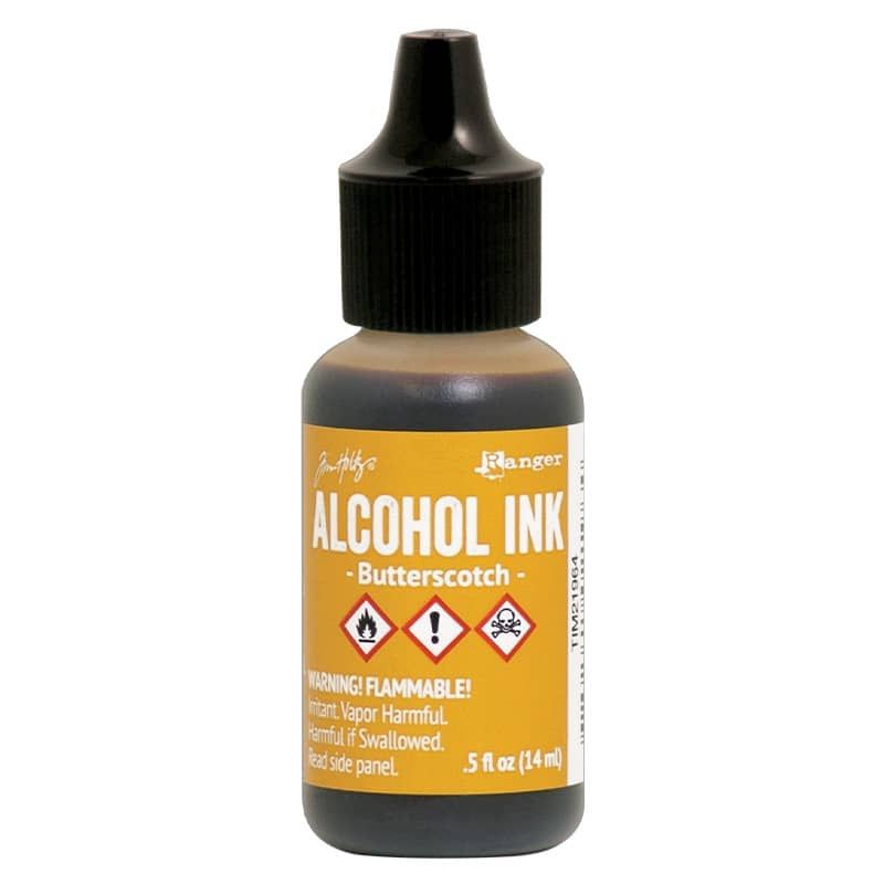 Tim Holtz Alcohol Ink .5 Ounce Butterscotch - Ranger