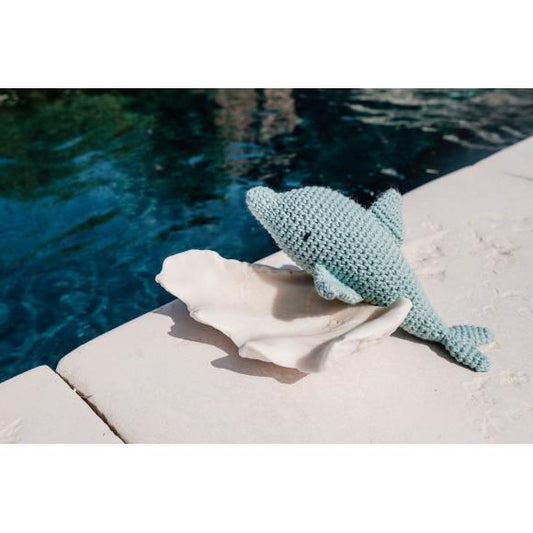Amigurumi Crochet DIY Kit - Dolphin Sado - Hooked