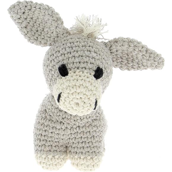 Amigurumi Crochet DIY Kit - Donkey Joe Biscuit - Hooked