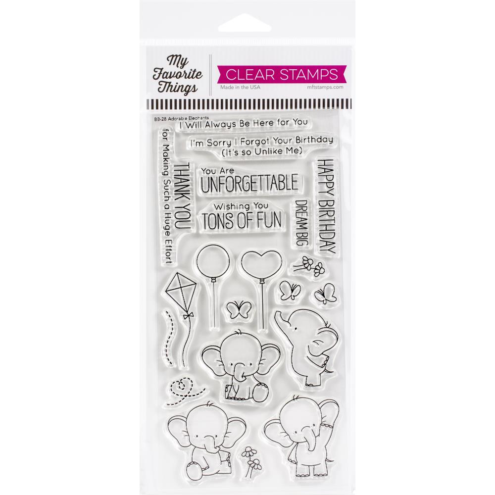 Adorable Elephants Stamp Set - My Favorite Things