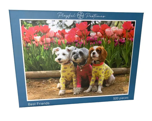Best Friends Dogs Jigsaw Puzzle by Playful Pastimes