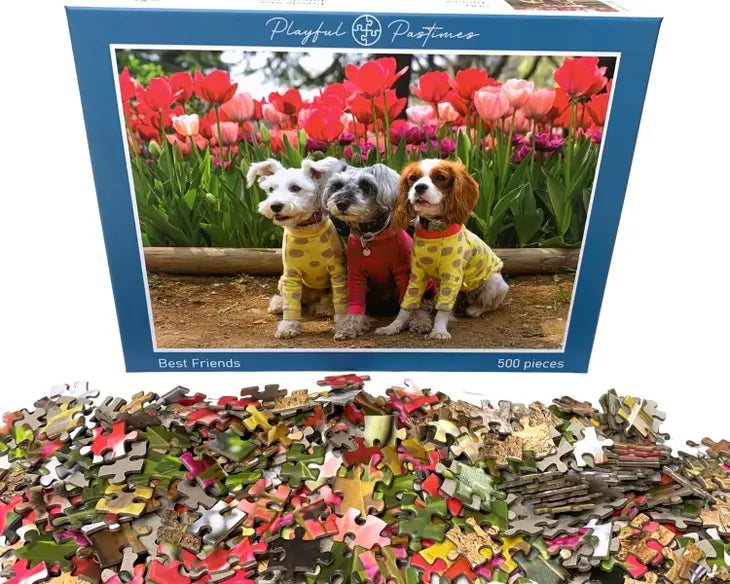 Best Friends Dogs Jigsaw Puzzle 500 Piece