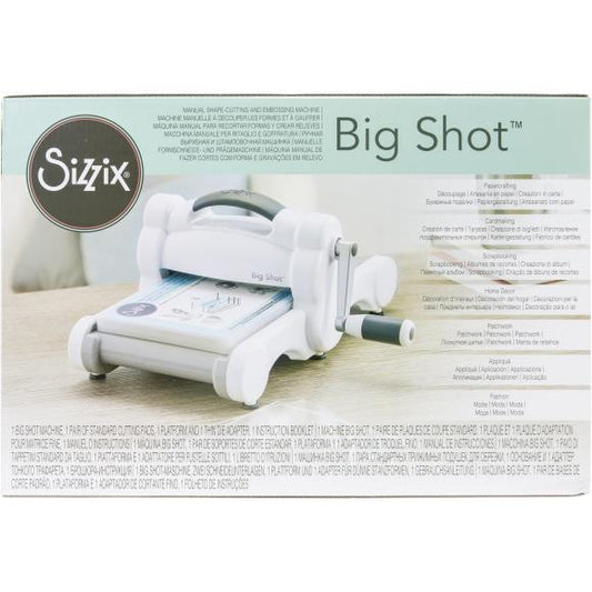Sizzix Big Shot Platform Die Cutting Machine White with Gray
