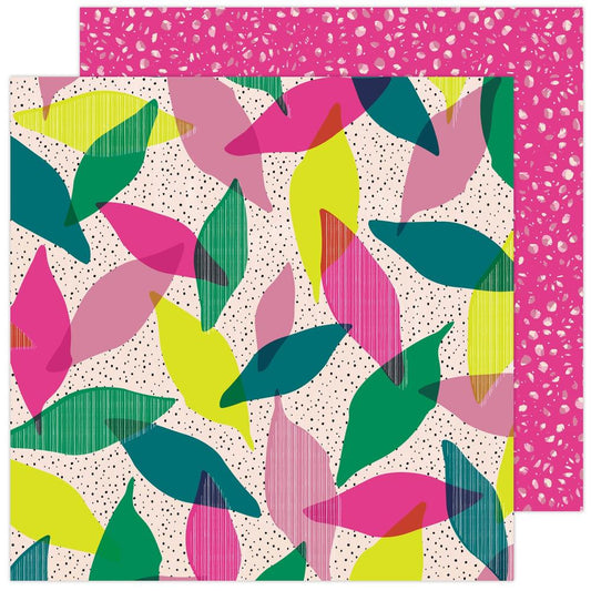 Brave and Bold Double Sided Scrapbook Paper by Amy Tangerine