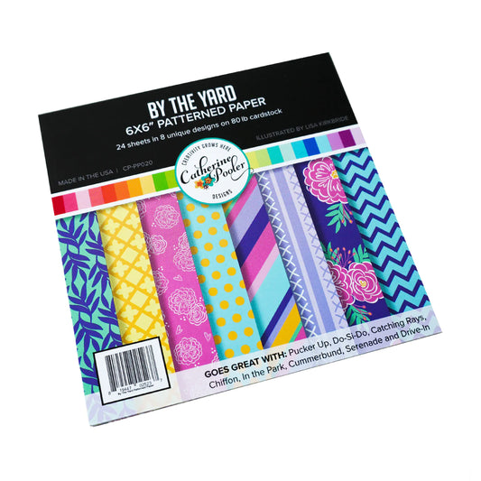By the Yard 6x6 Pattern Paper Pad by Catherine Pooler
