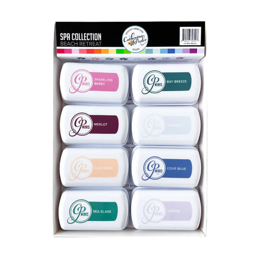 Beach Retreat Mini Ink Pad Set - Spa Collection - Catherine Pooler