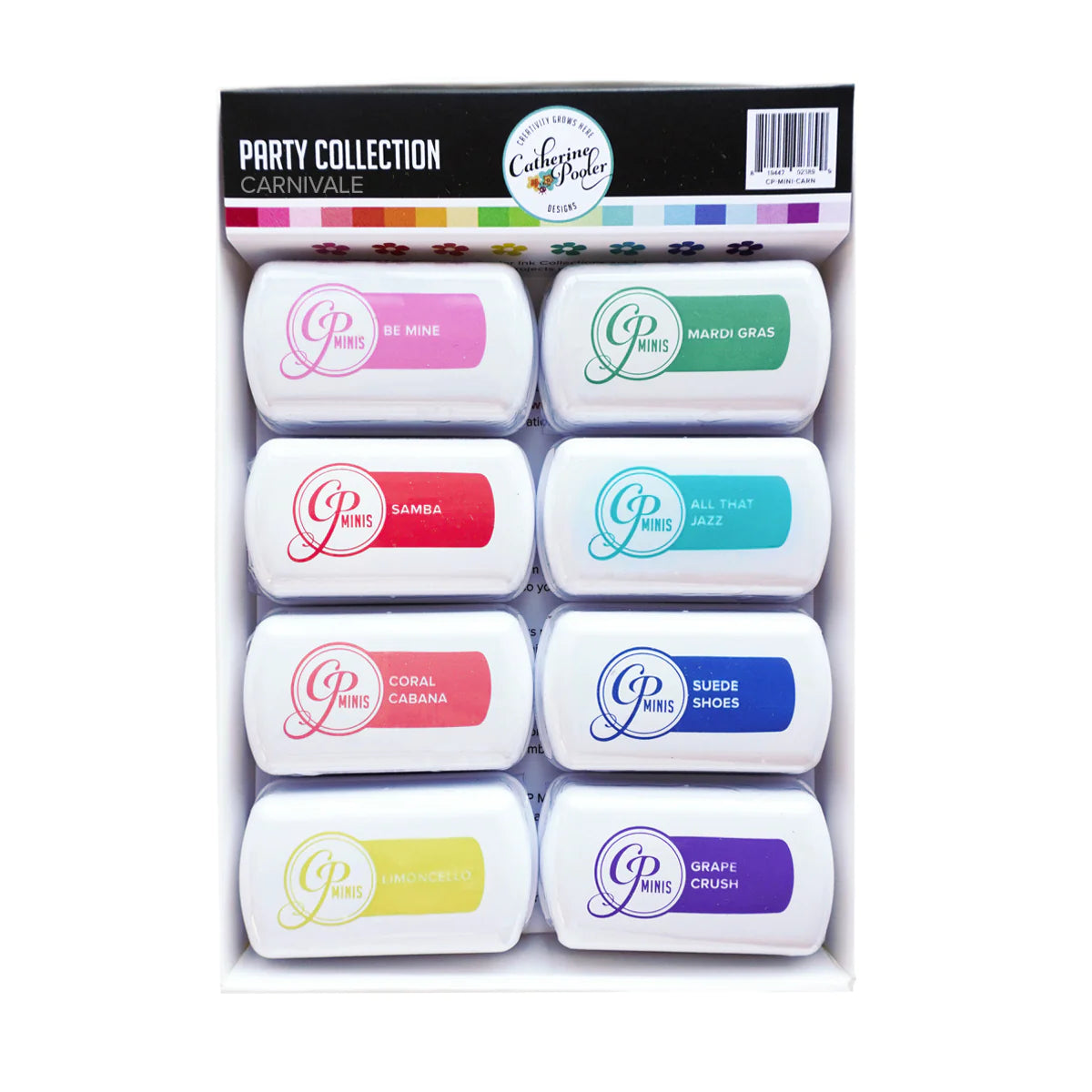 Carnival Mini Ink Pad Set from The Catherine Pooler Party Collection