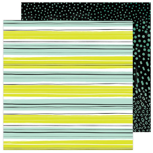 Chill Out Double Sided 12x12 Scrapbook Paper by Amy Tangerine