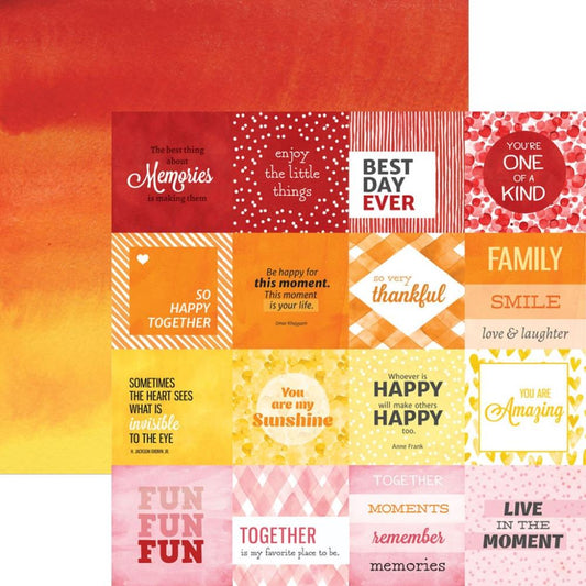 Colorways Tags 2 Double Sided 12x12 Cardstock Paper
