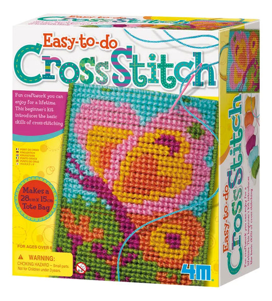 Butterfly Kids Beginner Cross Stitch Kit