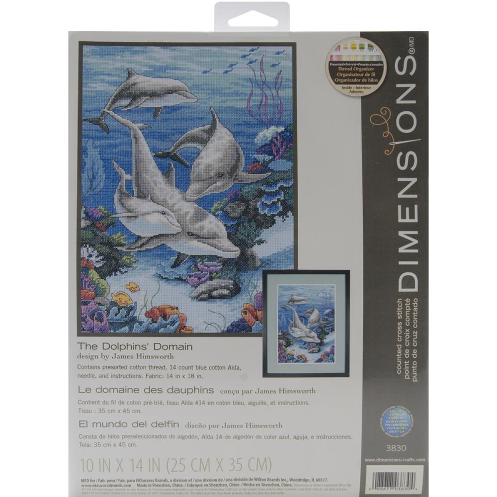 Dolphins Domain Cross Stitch Kit
