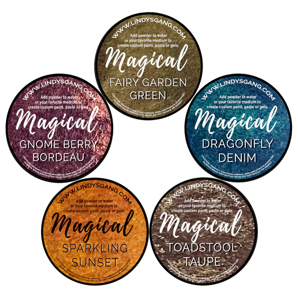 Enchanted Forest Shimmer Magical Powders Set - Lindys Stamp Gang