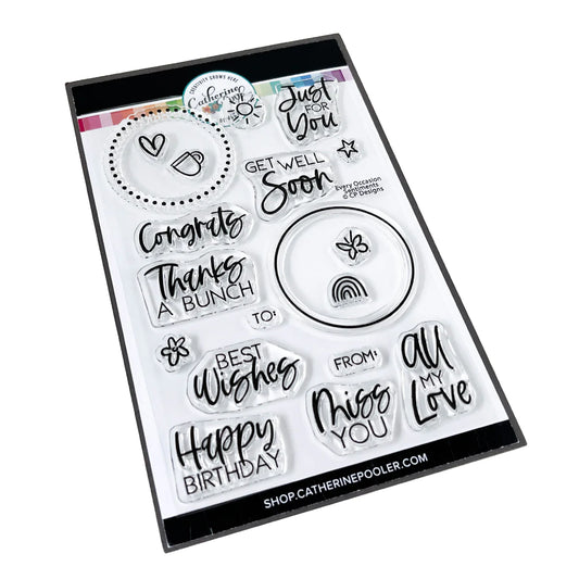Every Occasion Sentiments Stamp Set by Catherine Pooler Designs