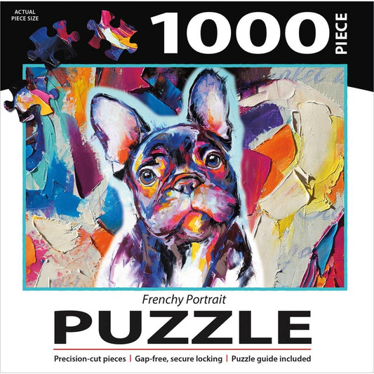 Frenchy Portrait Jigsaw Puzzle 1000 Piece French Bulldog