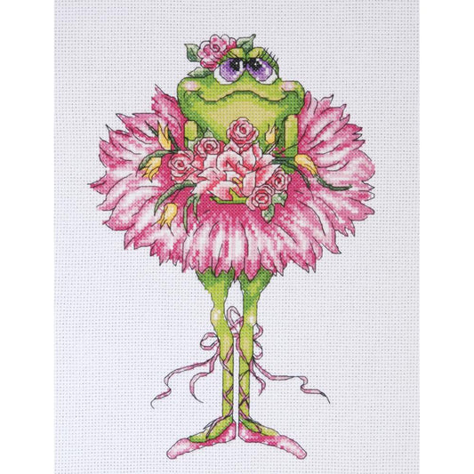 Frog Bouquet Counted Cross Stitch Kit Tobin