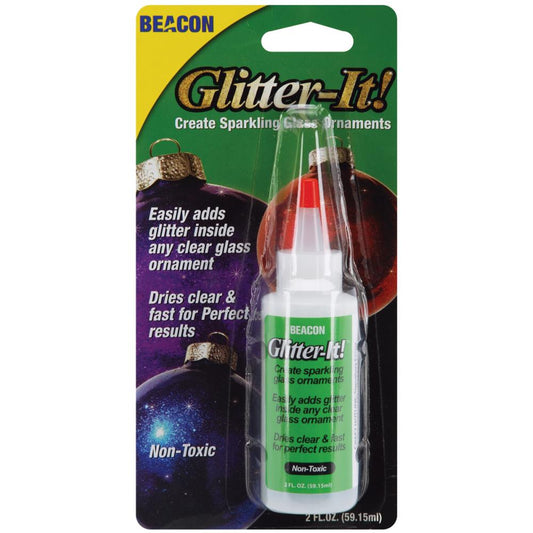 Beacon Glitter It Glue for Glass Ornaments