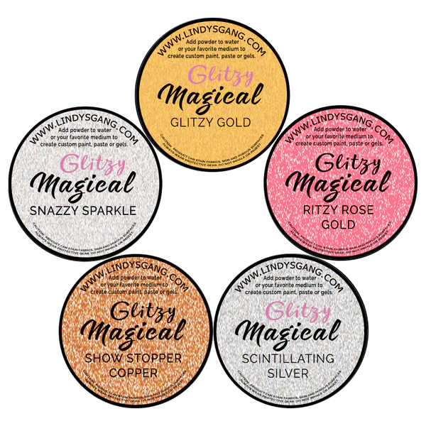 Glitzy Shimmer Only Magical Powders Set - Lindys Stamp Gang