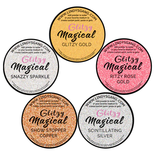 Glitzy Shimmer Only Magical Powders Set - Lindys Stamp Gang