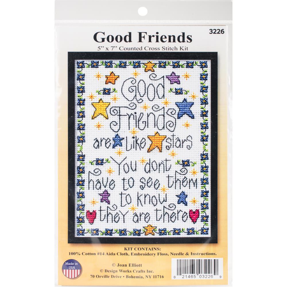 Good Friends Cross Stitch Kit