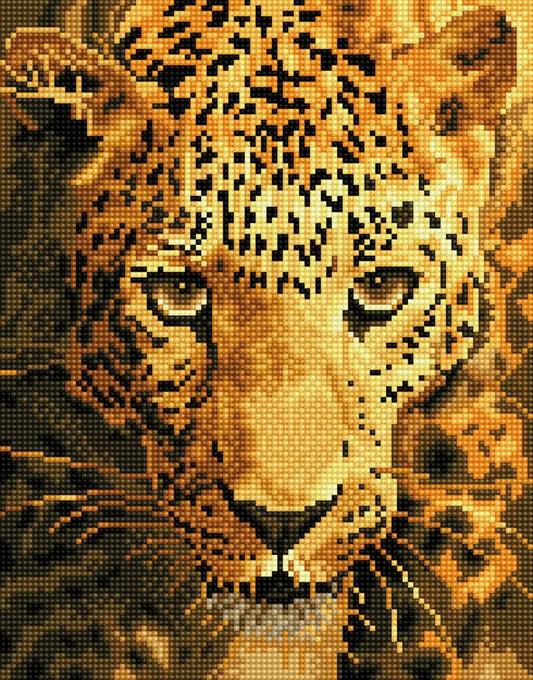 Jaguar Prowl Diamond Dotz Painting Art Kit