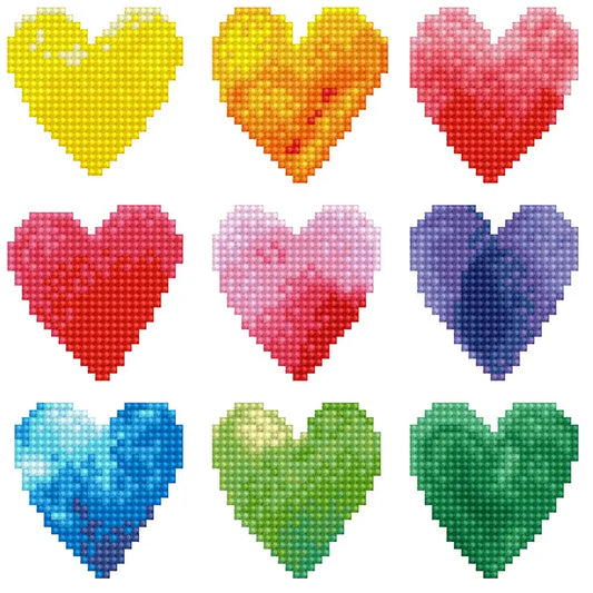 Love Rainbow Diamond Dotz Art Painting Kit