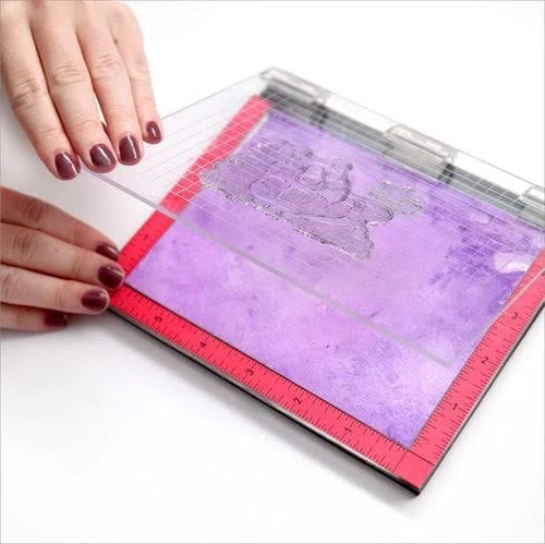 How To Place A Grip Mat In A MISTI Stamping Tool — Sprinkled With Glitter