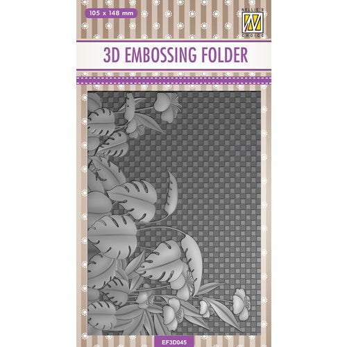 Monstera Deliciosa Embossing Folder - Nellies Choice