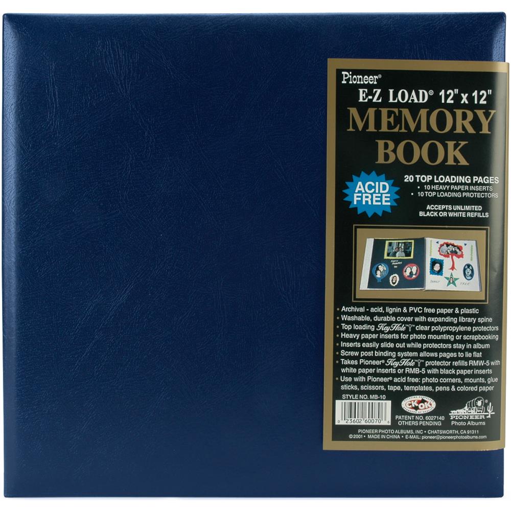 Pioneer Leatherette Post Bound Album 12"X12" (Choose Your Color)