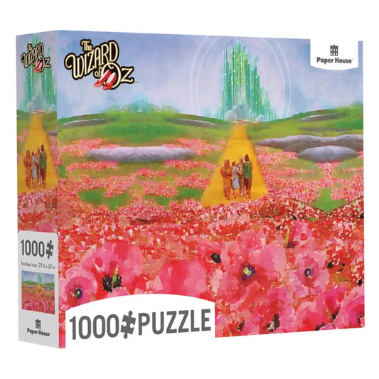Wizard of Oz Poppy Fields Jigsaw Puzzle Paper House Productions