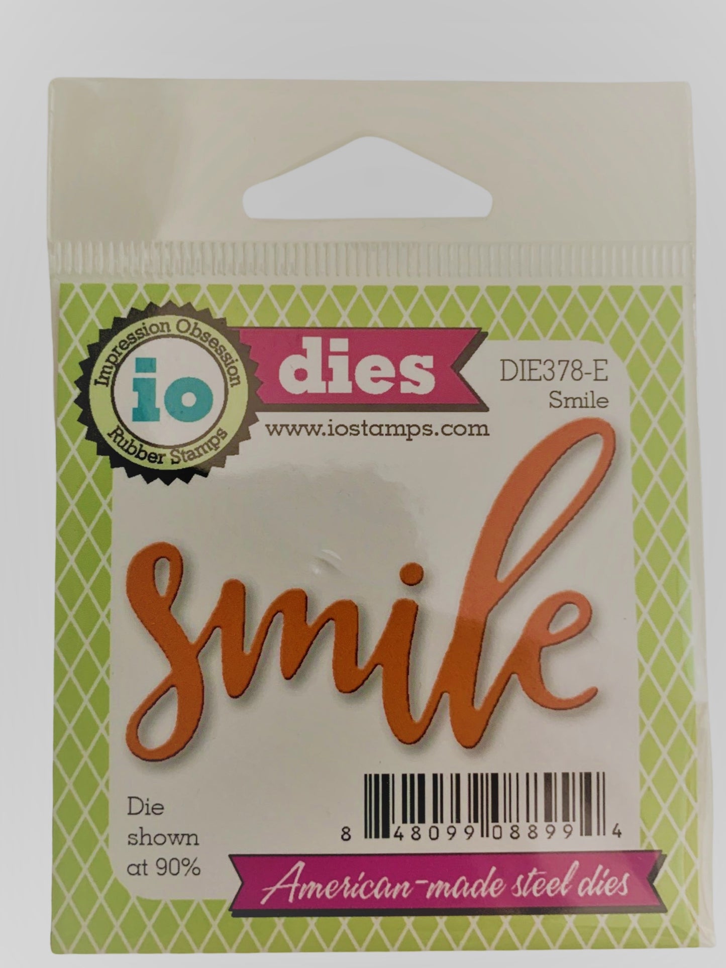 Smile Craft Word Die Sentiment by Impression Obsession