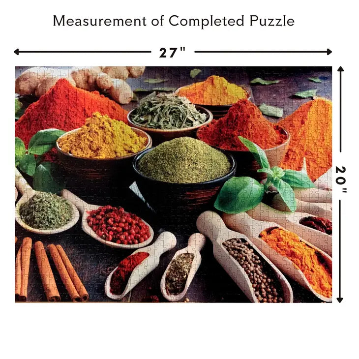 Spice of Life Jigsaw Puzzle 1000 Piece - Playful Pastimes