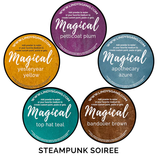 Steampunk Soiree Shimmer Magical Powders Set - Lindys Stamp Gang