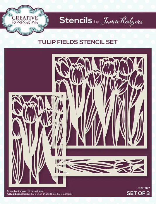 Tulip Fields Stencil Mask Set - Creative Expressions