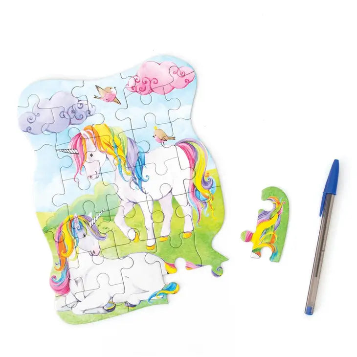 Unicorn Mini Jigsaw Puzzle for Kids - Paper House Productions