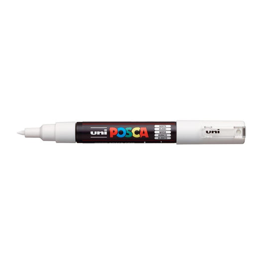 POSCA 1M Extra-Fine Bullet Tip Pen Marker - White