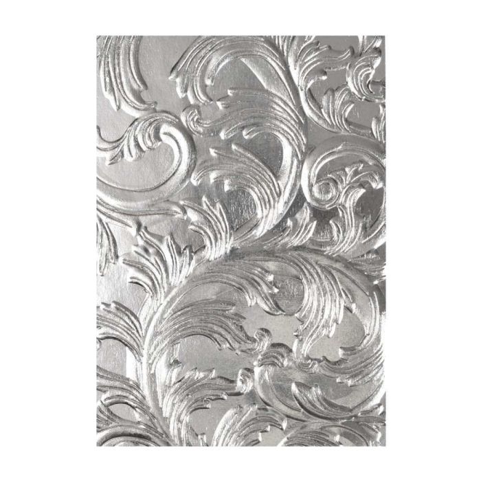 Sizzix Tim Holtz Elegant 3D Texture Fades Embossing Folder - Alterations Collection A6